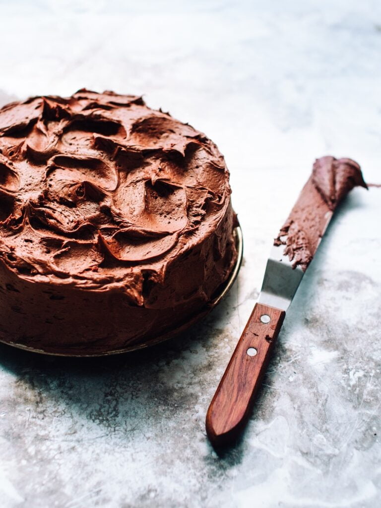 Tarta de merengue con chocolate con Thermomix