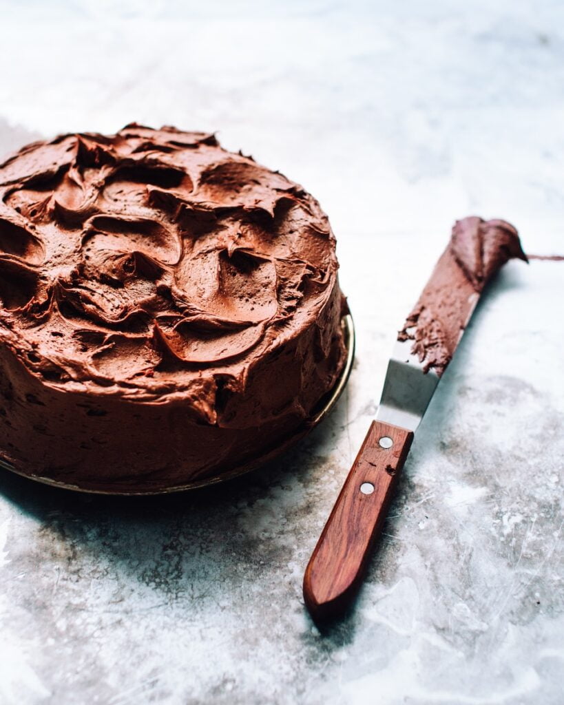 Tarta de merengue con chocolate con Thermomix