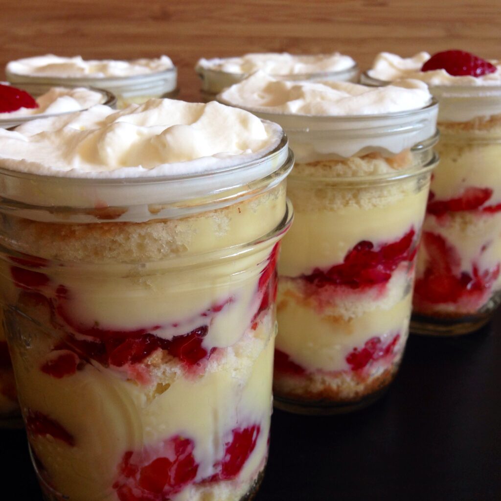 Trifle con custard con Thermomix