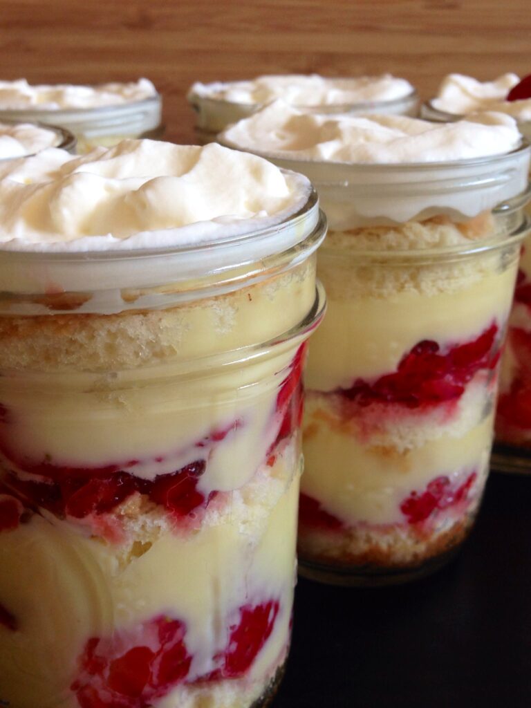 Trifle con custard con Thermomix